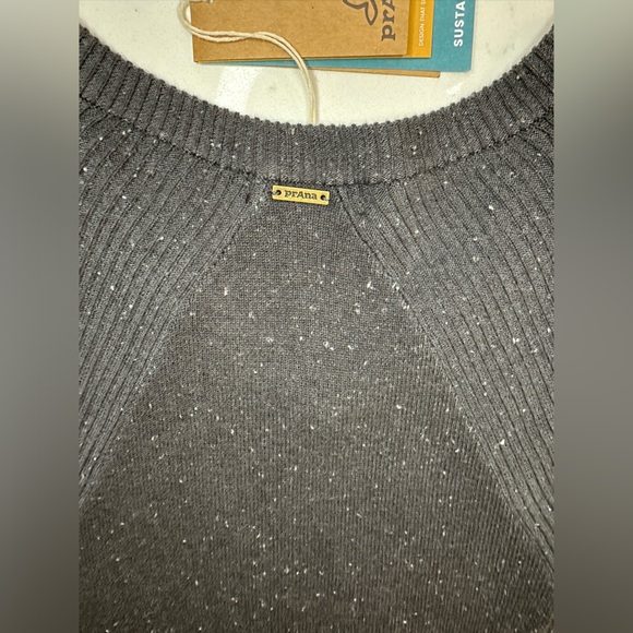 NWT prAna Avalone Dress in Charcoal - Picture 11 of 12